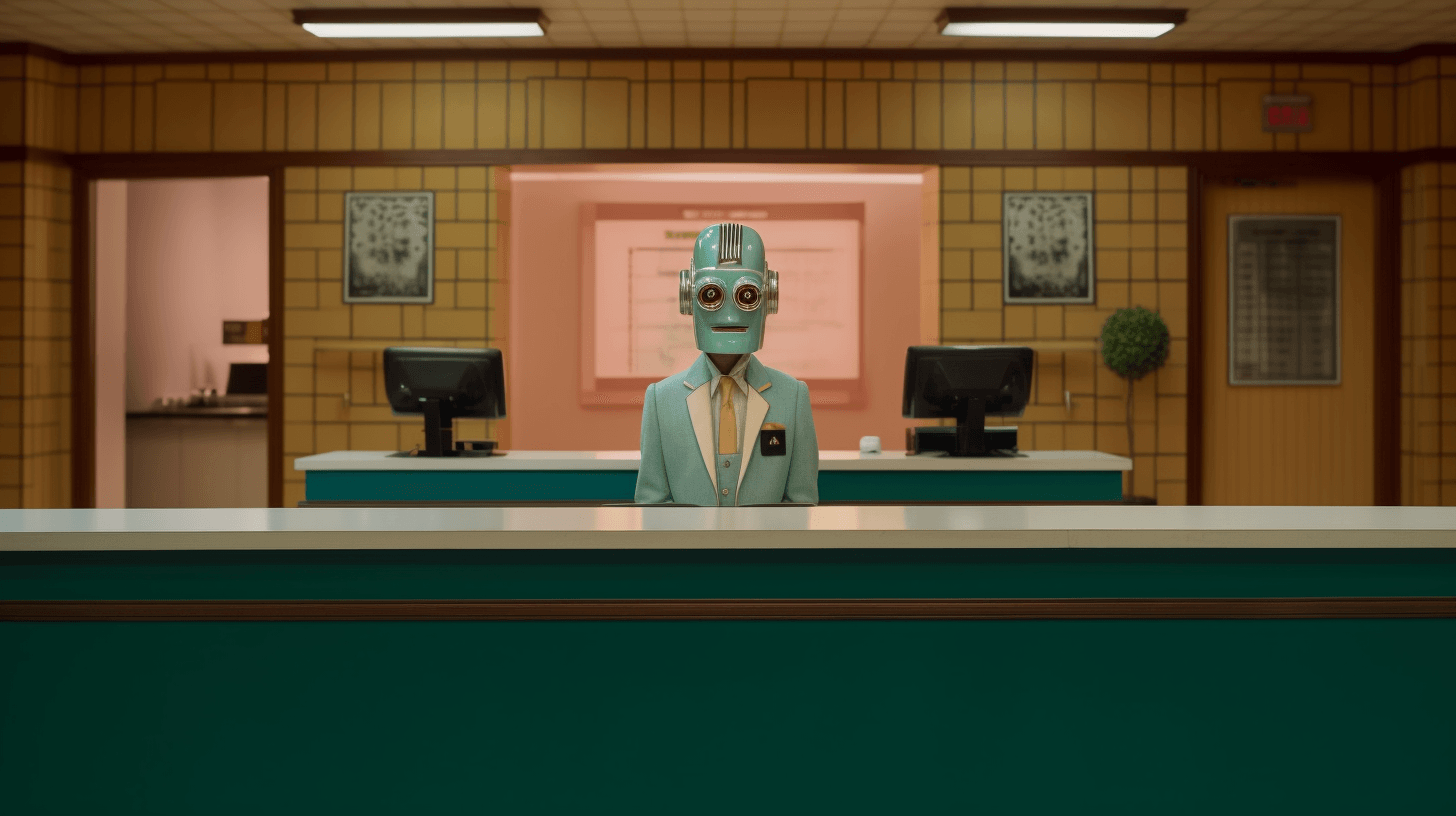 receptionist robot
