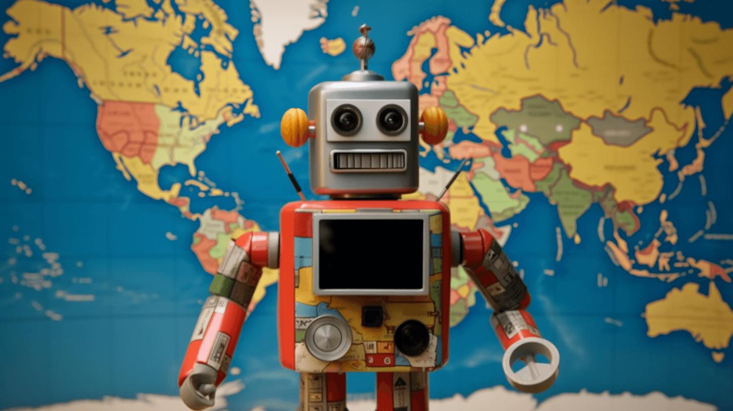 robotic geography teacher
